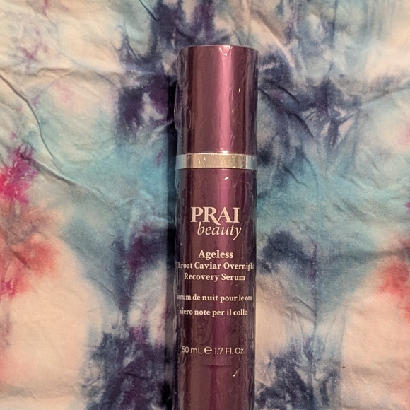 Prai Other - New Sealed PRAI Beauty Ageless Throat Caviar Overnight Recovery Serum
